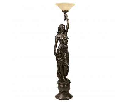 Toscano - Goddess Hestia Sculptural Floor Lamp