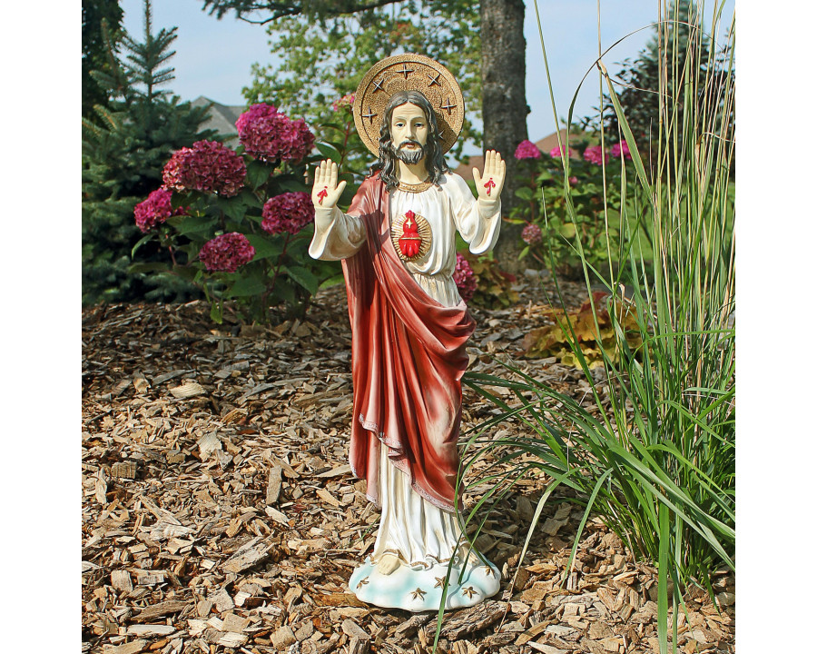 Toscano - Sacred Heart of Jesus Garden Statue