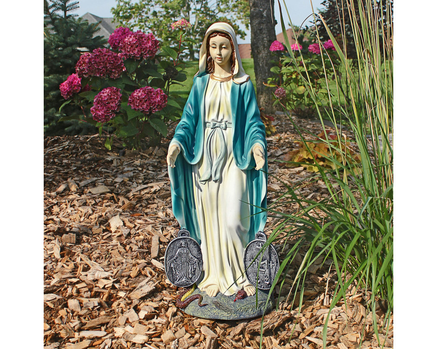 Toscano - Miraculous Medal Madonna Sacred Garden Statue