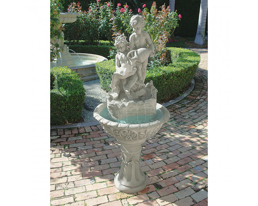 Toscano - Portare Acqua Italian-Style Sculptural Fountain