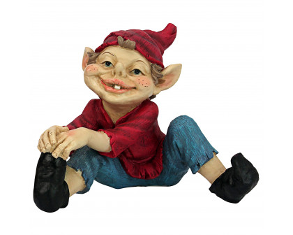 Toscano - Eccentric Elf Garden Gnome Statue