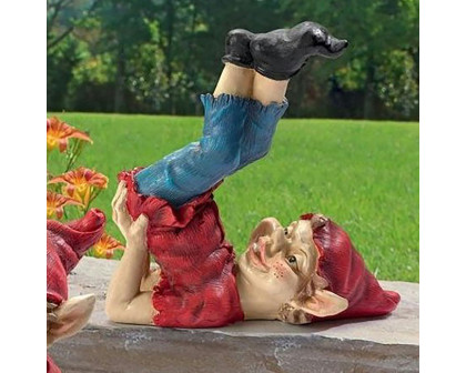 Toscano - Eccentric Elf Garden Gnome Statue