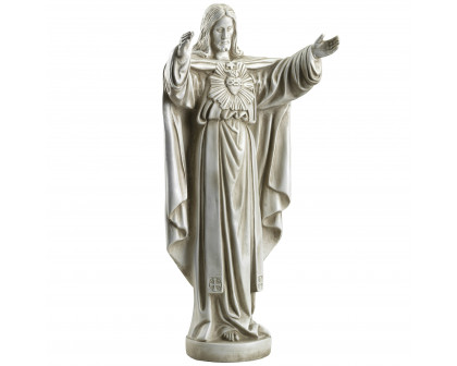 Toscano - The Sacred Heart of Jesus Spiritual Garden Statue