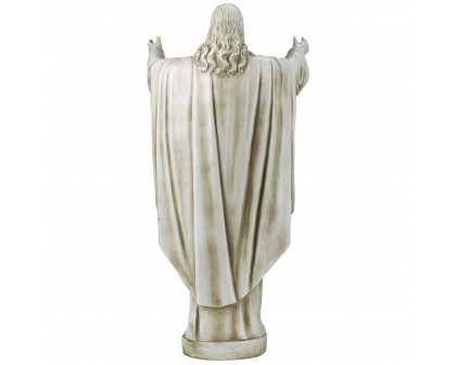 Toscano - The Sacred Heart of Jesus Spiritual Garden Statue