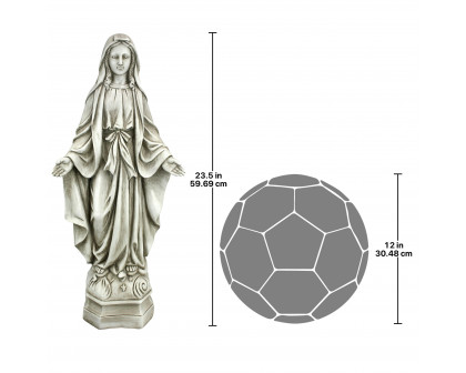 Toscano Madonna of Notre Dame Garden Statue - Large