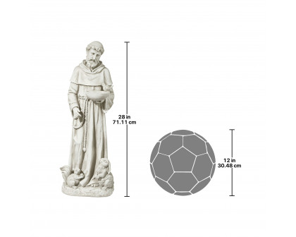 Toscano Nature NurturerSaint Francis Garden Statue - Medium