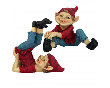 Toscano - Eccentric Elves Garden Gnome Statues