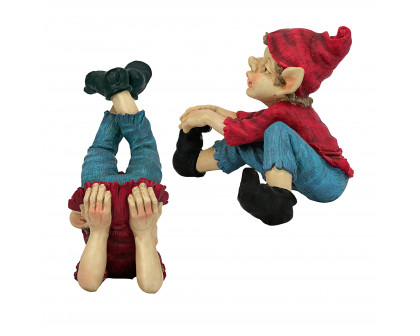 Toscano - Eccentric Elves Garden Gnome Statues