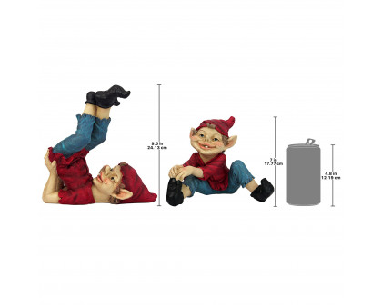 Toscano - Eccentric Elves Garden Gnome Statues