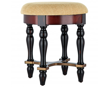 Toscano - Grand Duchess Boudoir Stool in Fabric/Hardwood