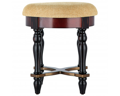 Toscano - Grand Duchess Boudoir Stool in Fabric/Hardwood