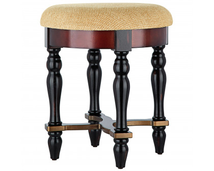 Toscano - Grand Duchess Boudoir Stool in Fabric/Hardwood