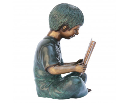 Toscano Story Book Garden Statue - Boy