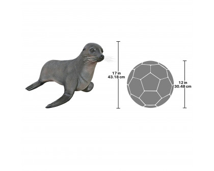 Toscano - Baby Fur Seal Garden Statue