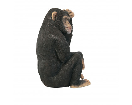 Toscano - Chauncey the Confused Chimp Garden Monkey Statue