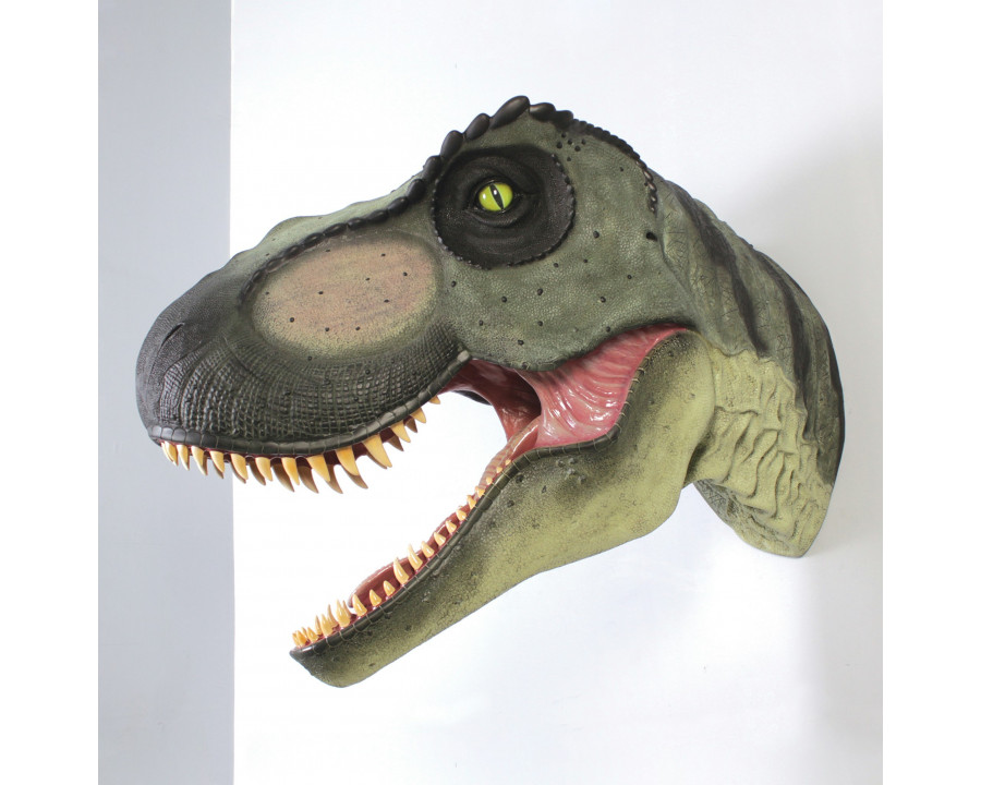 Toscano - Giant Tyrannosaurus Rex Dinosaur Wall Trophy