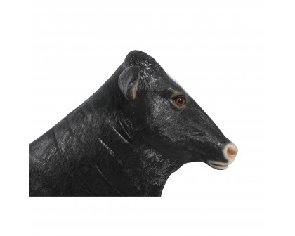 Toscano - Cowch Holstein Cow Photo Op Sculptural Bench