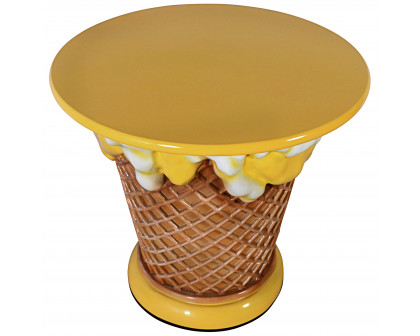 Toscano - Ice Cream Parlor Sculptural Table in Fiberglass