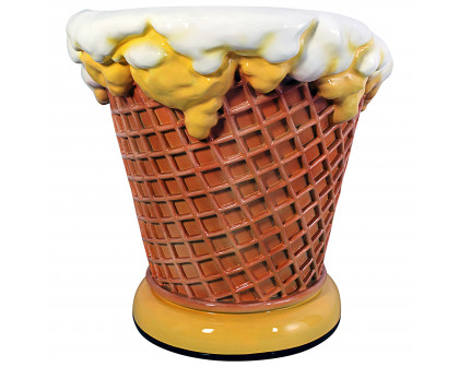 Toscano - Ice Cream Parlor Sculptural Chair in Fiberglass