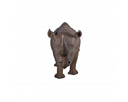 Toscano - Life-Sized Rhinoceros Garden Animal Statue