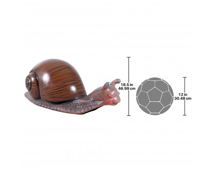 Toscano - Slugo the Giant Snail Garden Statue