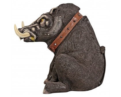 Toscano - Bad Intentions Giant Warthog Garden Statue