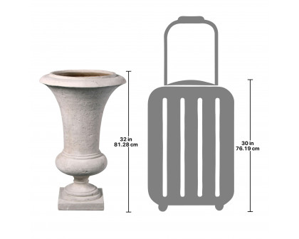 Toscano - Viennese Architectural Garden Urn in Medium