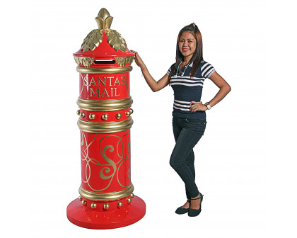 Toscano - Santa North Pole Holiday Mailbox