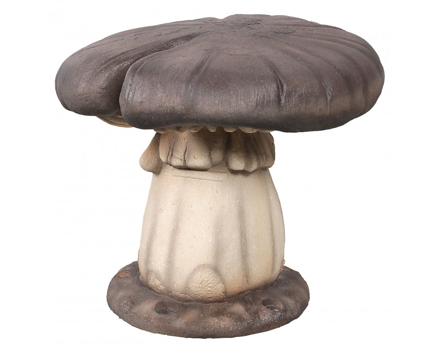 Toscano - Massive Mystic Mushroom Photo Op Sculptural Stool in Fiberglass