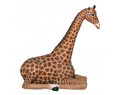 Toscano - Dakarai Grande-Scale Sitting Giraffe Garden Statue