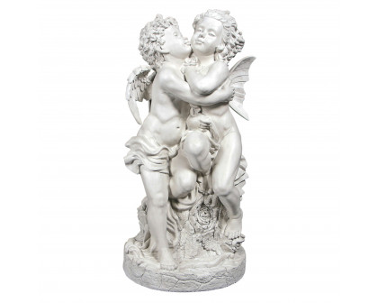 Toscano - Cupid  Psyche The First Kiss Garden Statue