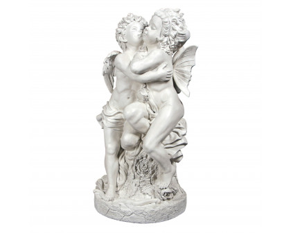 Toscano - Cupid  Psyche The First Kiss Garden Statue