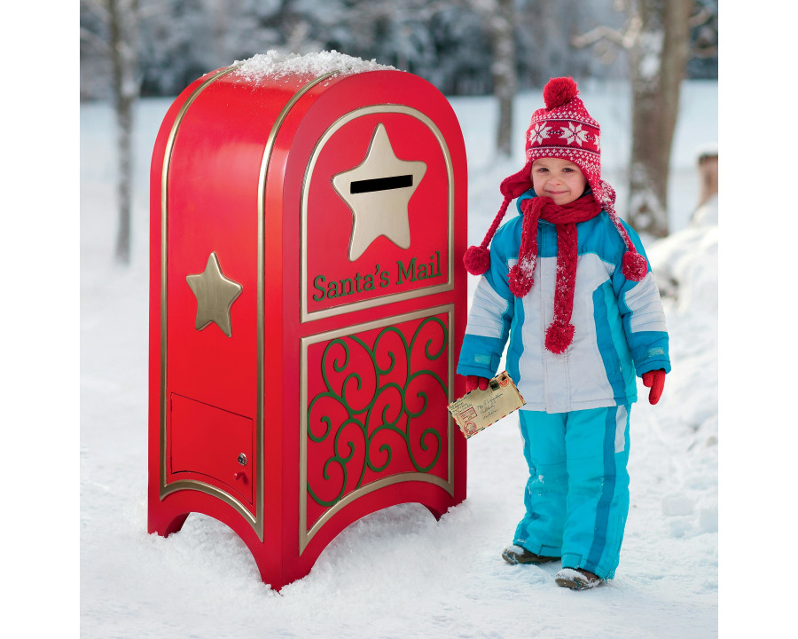 Toscano - Santa Continental Holiday Mailbox