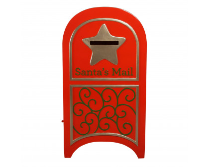 Toscano - Santa Continental Holiday Mailbox