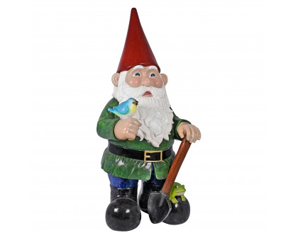 Toscano - Gottfried the Bigger Brother Garden Gnome Statue