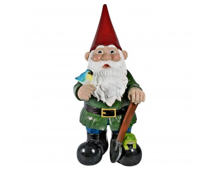 Toscano - Gottfried the Bigger Brother Garden Gnome Statue