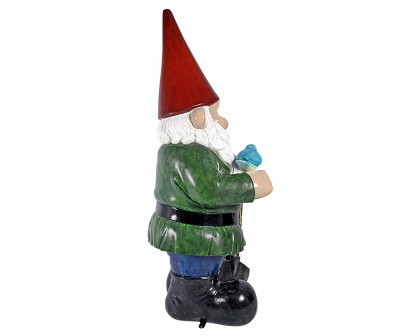 Toscano - Gottfried the Bigger Brother Garden Gnome Statue