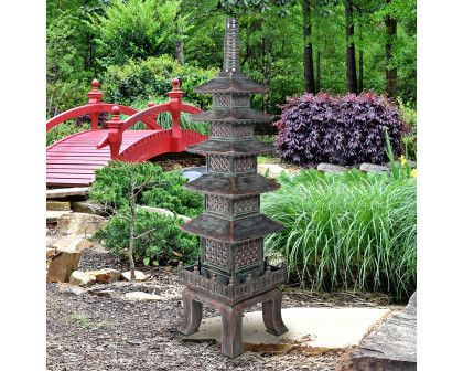 Toscano - The Nara Temple Asian Garden Pagoda Statue