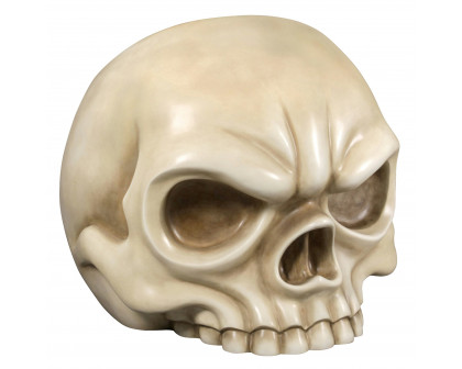 Toscano™ Lost Souls Gothic Skull Sculptural Chair - Bone