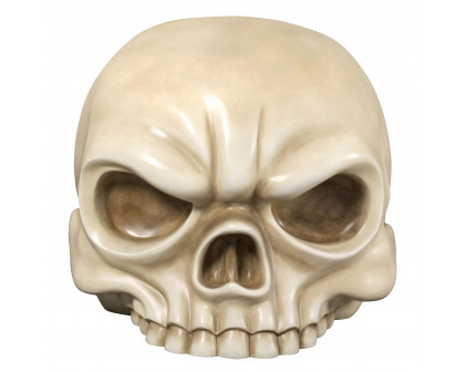 Toscano™ Lost Souls Gothic Skull Sculptural Chair - Bone