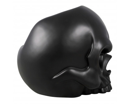 Toscano™ Lost Souls Gothic Skull Sculptural Chair - Black