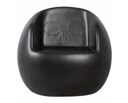 Toscano™ Lost Souls Gothic Skull Sculptural Chair - Black