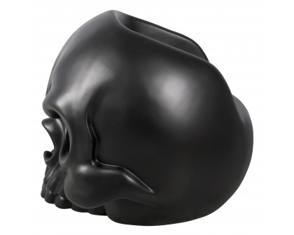 Toscano™ Lost Souls Gothic Skull Sculptural Chair - Black