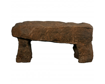 Toscano - Stonehenge Sculptural Garden Bench in Fiberglass