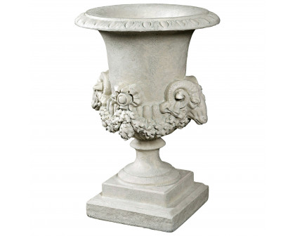 Toscano - Hermes Ram Head Garden Urn