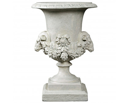 Toscano - Hermes Ram Head Garden Urn