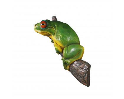 Toscano - Red-Eyed Tree Frog Garden Statue