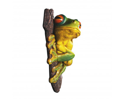 Toscano - Red-Eyed Tree Frog Garden Statue