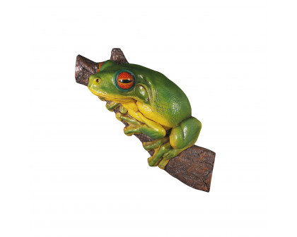 Toscano - Red-Eyed Tree Frog Garden Statue