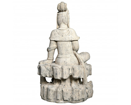 Toscano - The Resting Asian Goddess Guan Yin Garden Statue